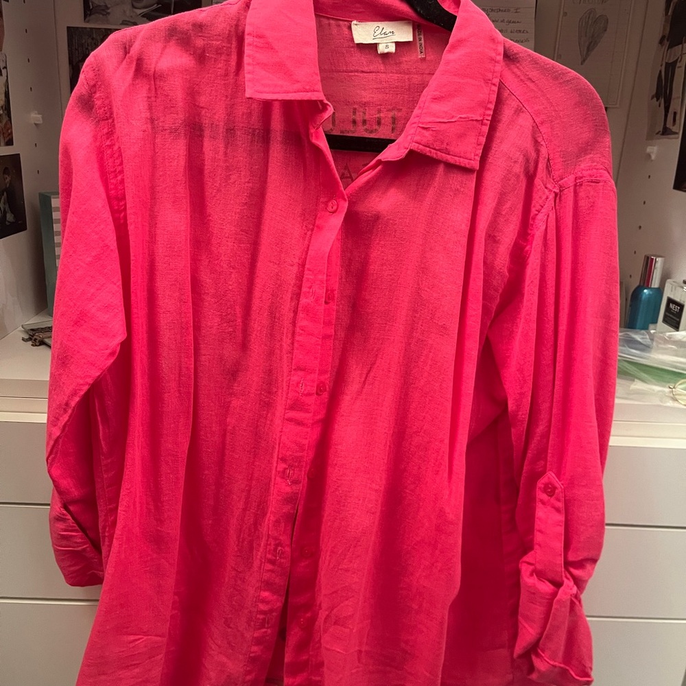 Elan Hot Pink Shirt